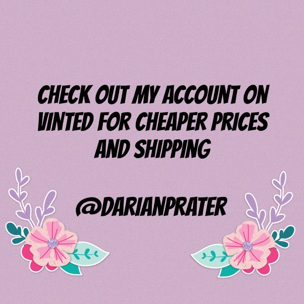 Check out my V1inted for better deals